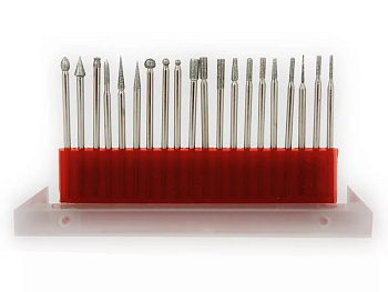 Набор алмазных борфрез по металлу "Практи"20шт./2770045640