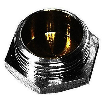 Пробка  1/2" НР никель /583