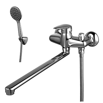 Смеситель LeMark Pramen для ванны с длинным изливом 350 мм /3317