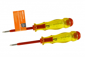 Отвертка-пробник (индикатор) с комбинированным жалом 160 мм/SQ1015-0003