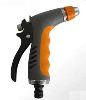 Пистолет-распылитель Expert для полива, корпус металл, обрезинненый, 3 режима полива/7571602