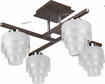 Люстра myOne 107/4PL E14*40W wenge