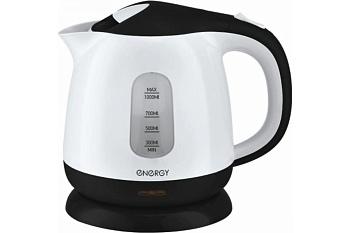 Чайник электрический ENERGY Е-275 1л бело-черный пластик
