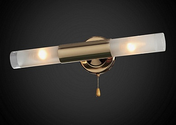 Бра универсал 3-8031-2-FG Е14 золото/прозрачный