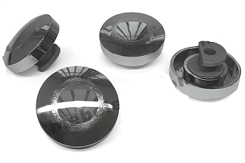 Комплект крепежа зеркала большой D28, матовый хром, 4шт