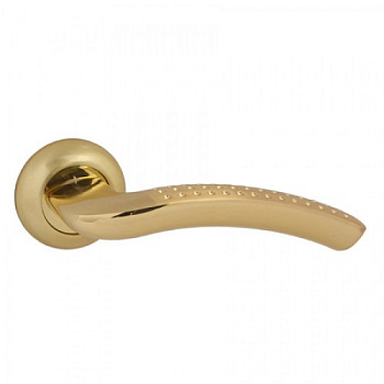 Дверная ручка APECS Н-0826-A-GM/G/матовое золото