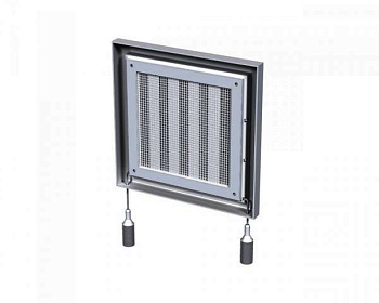 Решетка пластиковая  МВ100Рс  (154*110)****