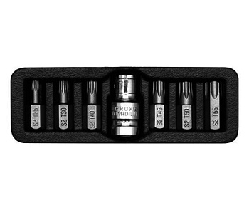 Набор бит FIT 7шт (TORX-T25,T30,T40,T45,T50,T55) /57825