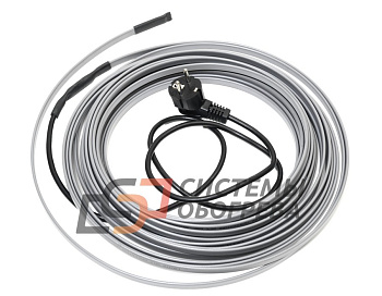 Комплект для обогрева труб с герм.вводом и вилкой (в трубу) 10м КСП-10л--0100