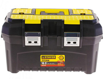 Ящик для инструмента "TITAN-16" пластиковый, STAYER/38016-16