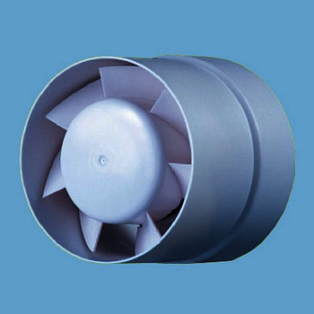 Вентилятор Эвент 125ВК Турбо,мощность 16Вт(производительность 185м/куб/ч