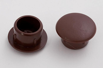 Заглушка ZH 16мм махагон***