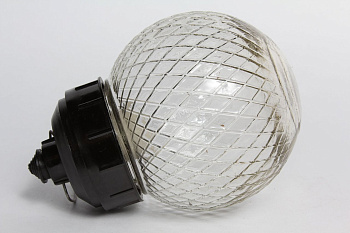 Светильник подвесной стекло НСП01-60-002 60Вт(подвес+шар)