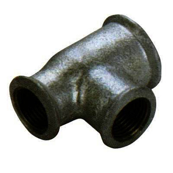Тройник оцинкованный переходной  25 х 20 х 15 В.Р