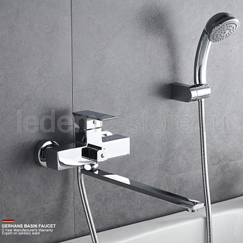 Смеситель  Gerhans  для ванны с длинным изливом  (300 )/K13108