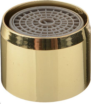 Аэратор латунный M22*1 внутренняя резьба, (Золото)/20530