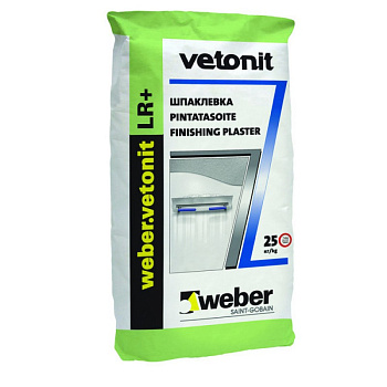Шпаклевка финишная Weber Vetonit LR+, 20 кг