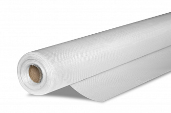 Сетка из стекловолокна строительная МАЛЯРНАЯ белая 1000мм x 20м, 45 г/м2, 2,5 x 2,5, щелочестойкая