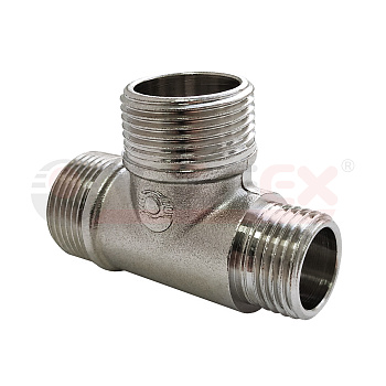 VALFEX Тройник  1/2"  НАР.Р никель