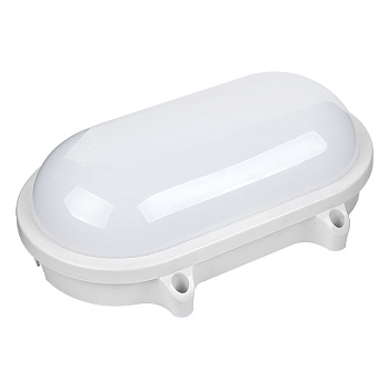 Cветильник LED накладной овал 15Вт/белый/6500К/IP65/ЖКХ/General***