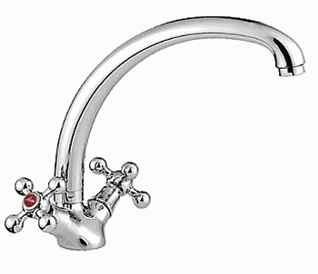 Смеситель AMOUR для кухни AR4219 латунь, керамическая кран-букса