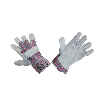 Перчатки спилковые комбинированные Ангара***