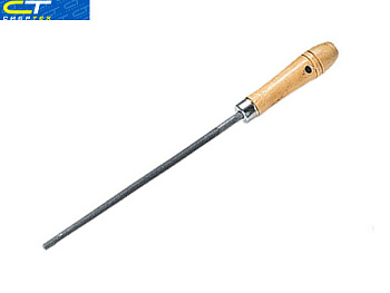 Напильник круглый, 150 мм, деревянная ручка Сибртех/16123