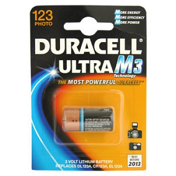 DURACELL   DL123 Ultra BP1