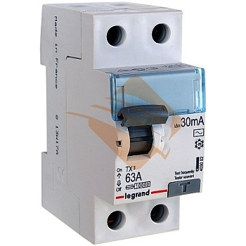 УЗО LEGRAND TX3  2 пол. 63А/30мА