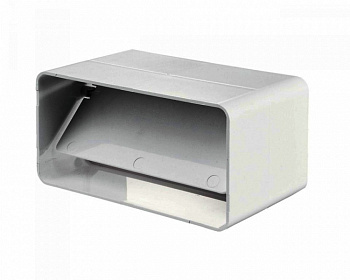 Соединитель плоских каналов 55*110 мм с обратным клапаном/511СКПО