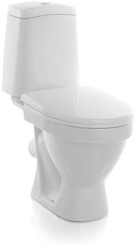 Унитаз-компакт " ЛАДА " сиденье микролифт, косой выпуск (арматура Alkadrine)