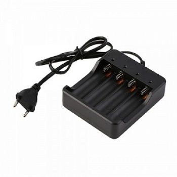 Зарядочное устройство 4-х местное HD-077B для литий ионных акаммуляторов