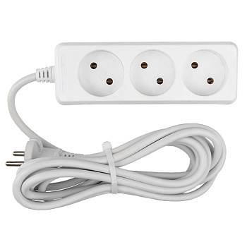 Удлинитель 3*7 м б/з /10А/2х0,75/General/Universal