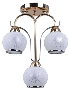 Светильник потолочный Escada 199/3PL Gold