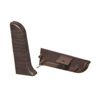 Заглушки торцевые "Riko Leo"(пара) дуб моренный (№122)