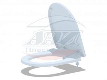 Сиденье АНИ ПЛАСТ WS0320Р c миролифтом 