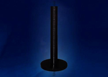 Столб для садово парковых светильников UFP-E11BN черный металл h-40cм/Uniel***