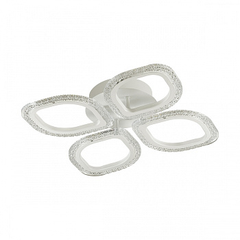 Люстра потолочная диммир. с ДУ LED 72W 3000-6000К, белый