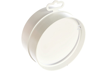 Соединитель для круглых каналов с клапаном 125ММ/125СКПО