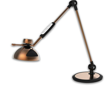 Лампа настольная"Мелодия Света" BL1217 Gold золото+черный 10Вт