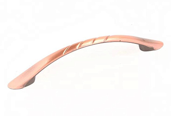 Ручка мебельная косичка 96 медь