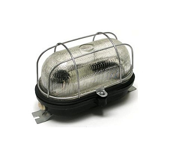 Светильник НБП-60Вт овал большой с металлической решеткой