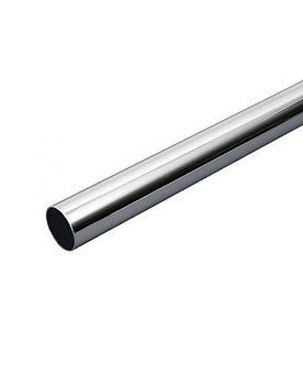Труба хром 1м диам.25 (0,8мм)