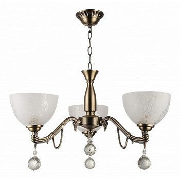 Люстра sharon 3*Е27*60Вт бронза ТС-110-203