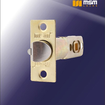 Дверная защелка MSM L60/70-R PB золото