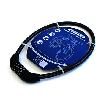 Замок велосипедный APECS PD-83-65см/кодовый/7467/7466