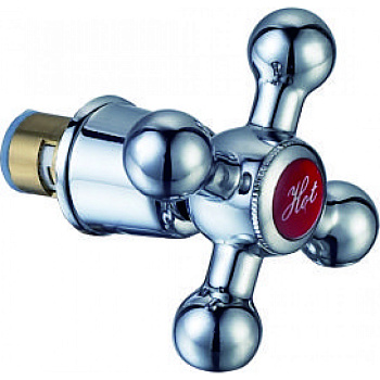 Маховик металл и юбка кран букса DK-112B 24 шлица пары