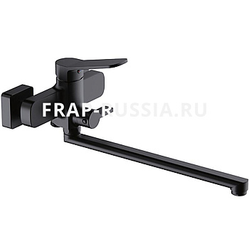 Смеситель Frap для ванны черный F2262 катридж керамика 35мм