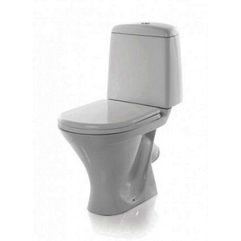 Унитаз-компакт АТТИКА металлическое крепление (армматура Alcadrin) косой выпуск