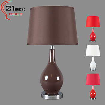 2892/1 коричневый Светильник настольный